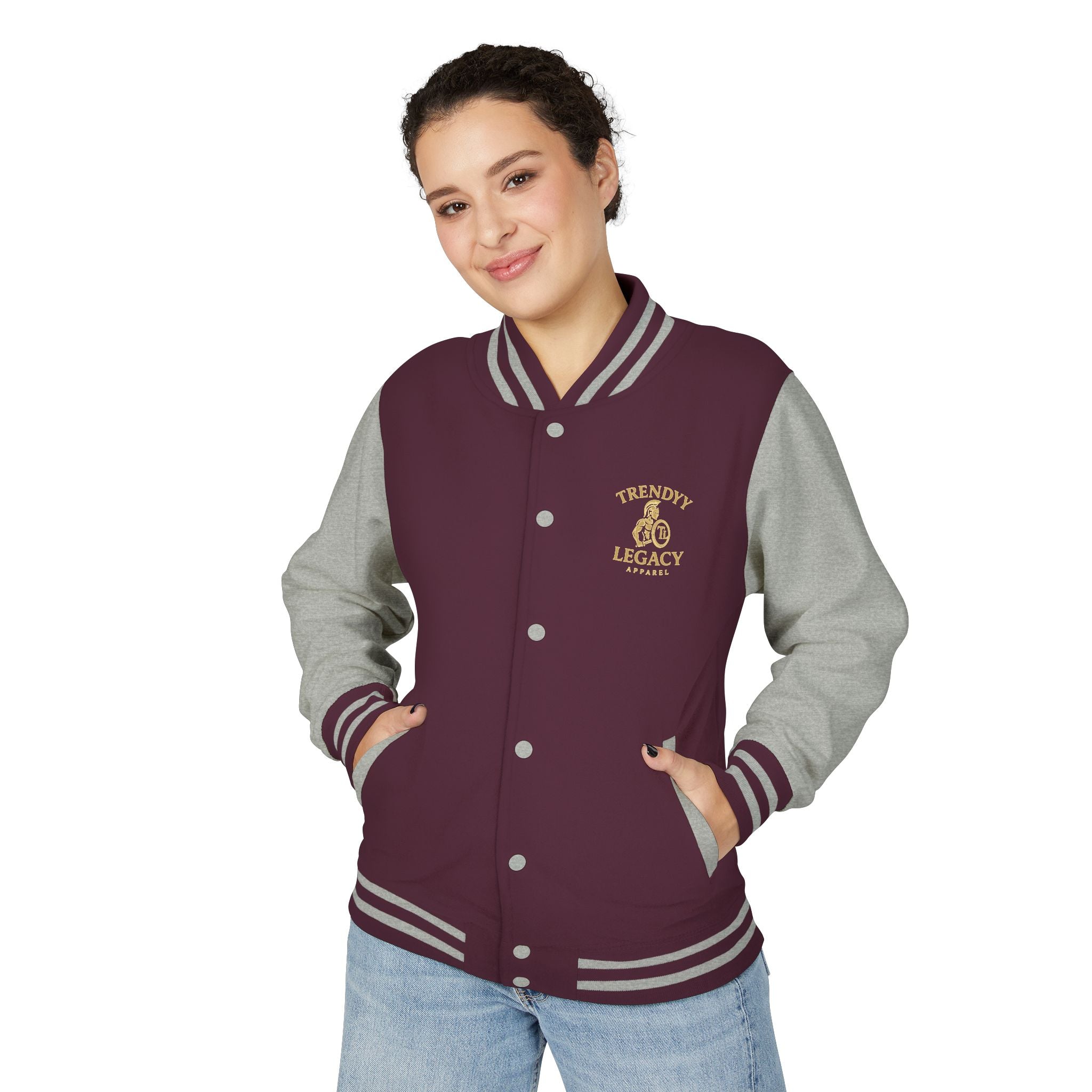 TLA Unisex Letterman Jacket | Casual Vintage Style, Perfect for Sports Events, School Spirit, Gifts, and Everyday Wear