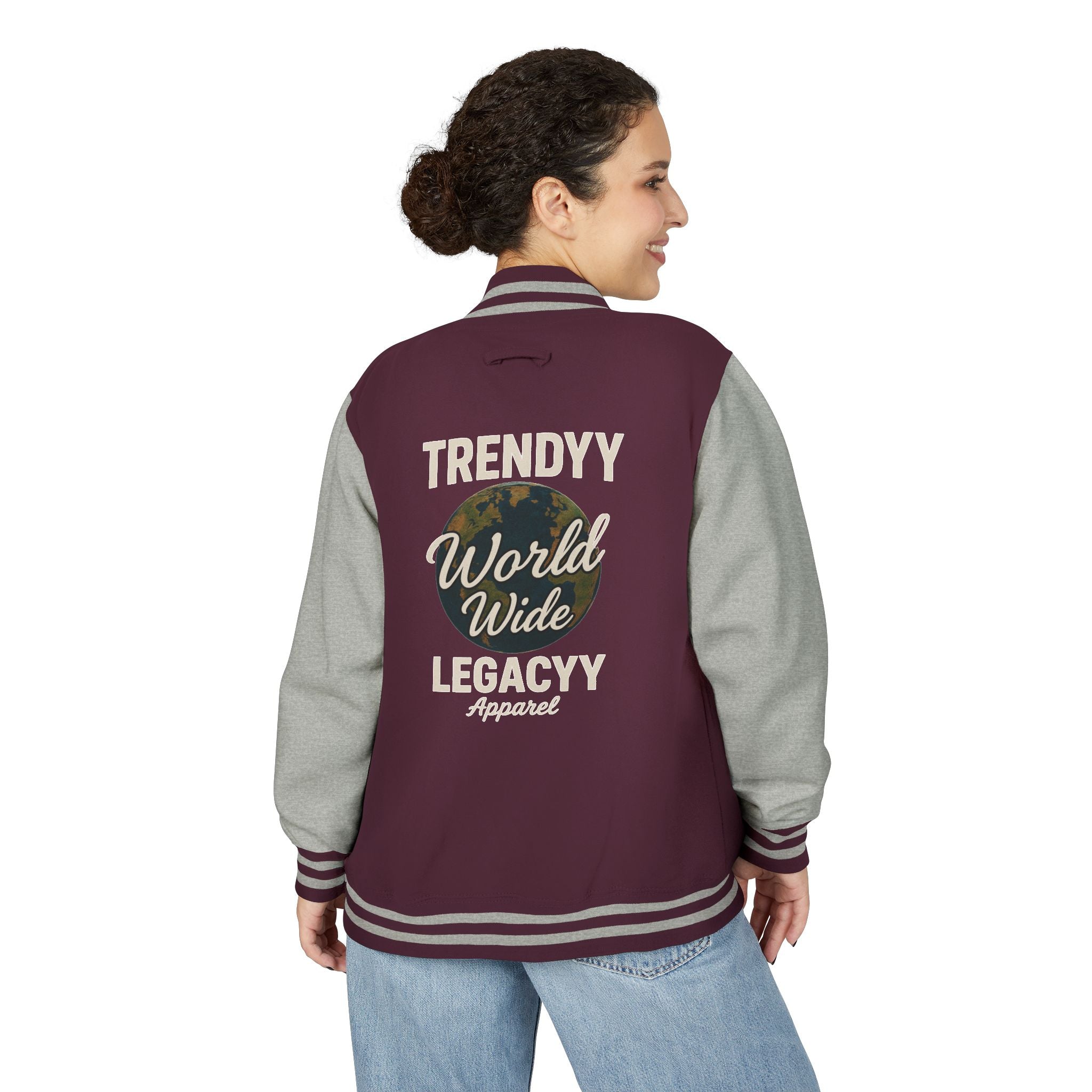 TLA Unisex Letterman Jacket | Casual Vintage Style, Perfect for Sports Events, School Spirit, Gifts, and Everyday Wear