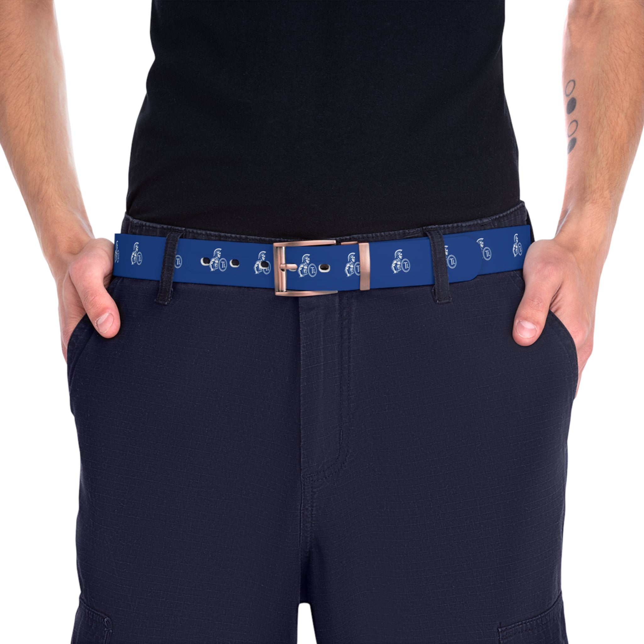 TLA “Logo man” Belt (Blue)
