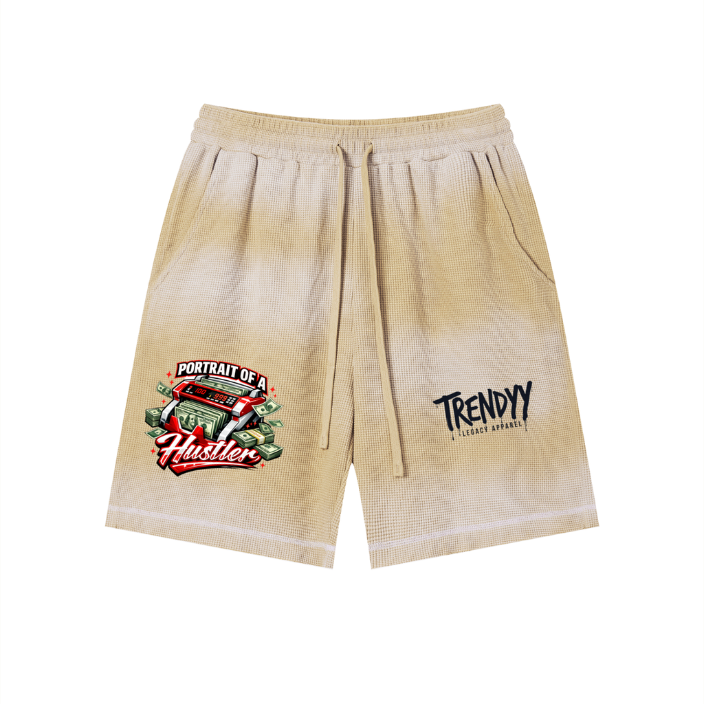 TLA POAH Unisex Sunfade Waffle Shorts