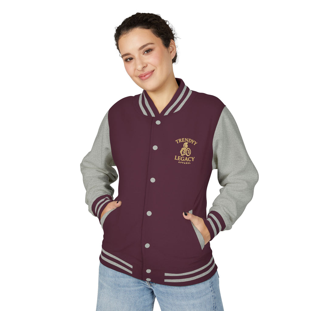 TLA Unisex Letterman Jacket | Casual Vintage Style, Perfect for Sports Events, School Spirit, Gifts, and Everyday Wear
