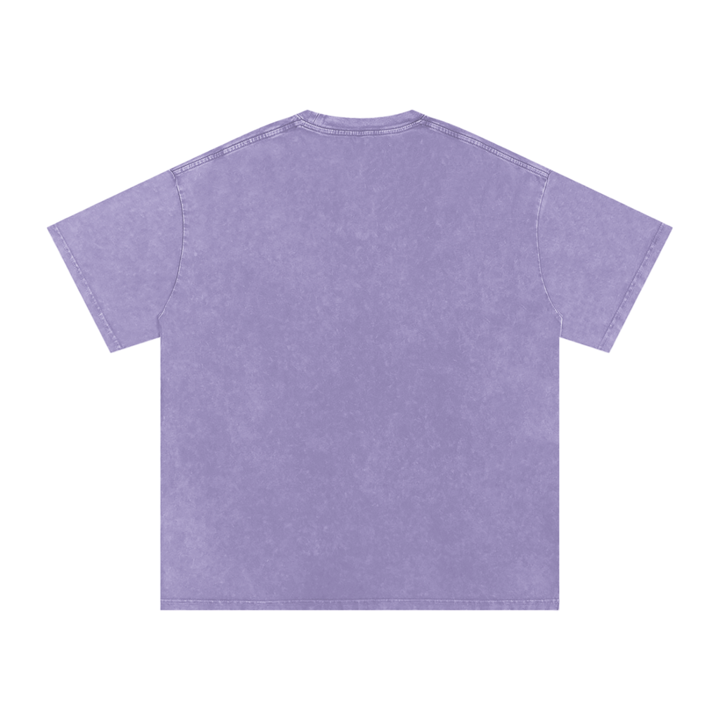 TLA “WorldWide” Snow Washed Oversized Cotton T-Shirt