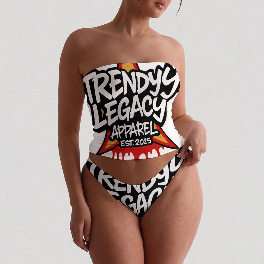 TLA TUBE TOP AND PANTY SET