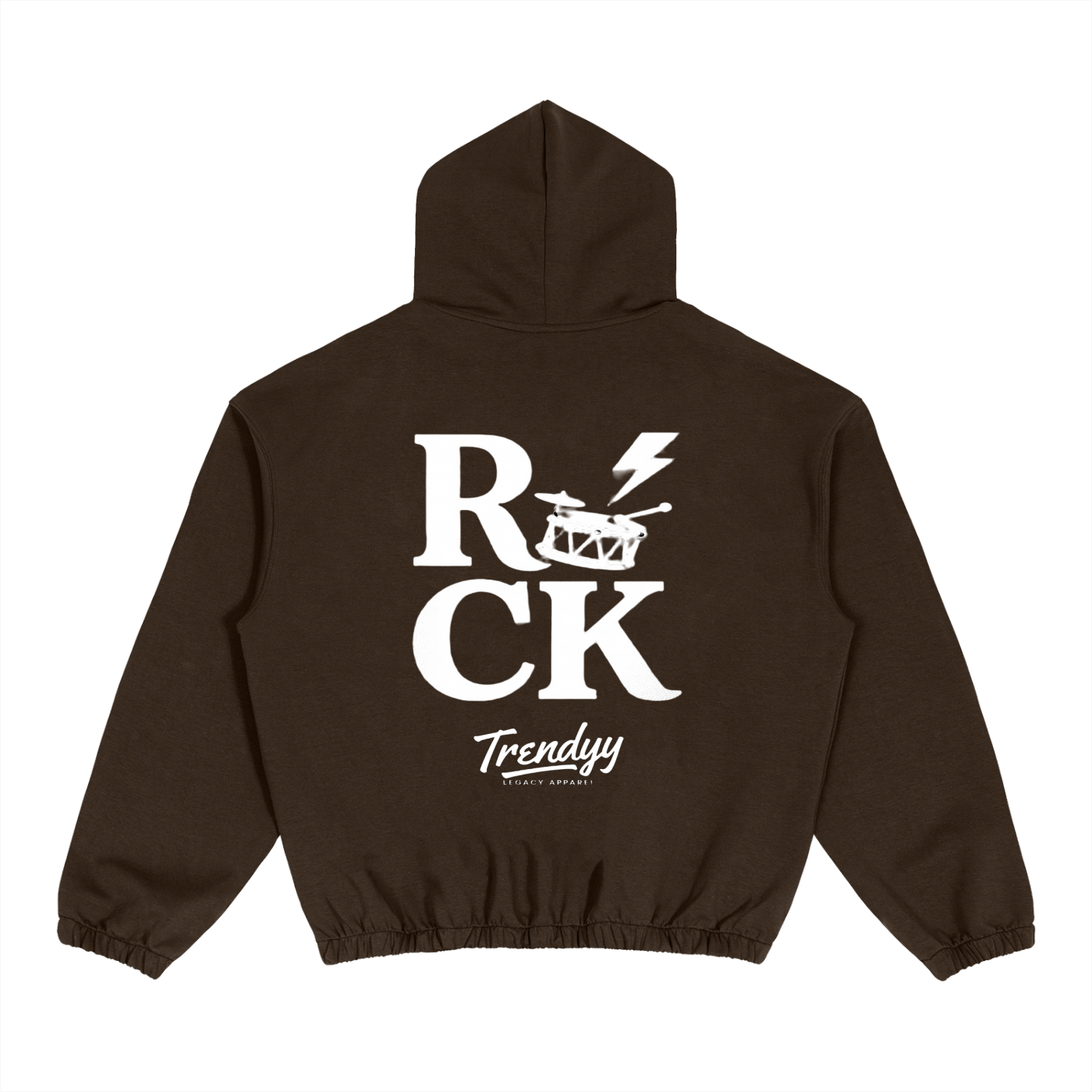 TLA “Rock” Boxy Cinched Hem Hoodie