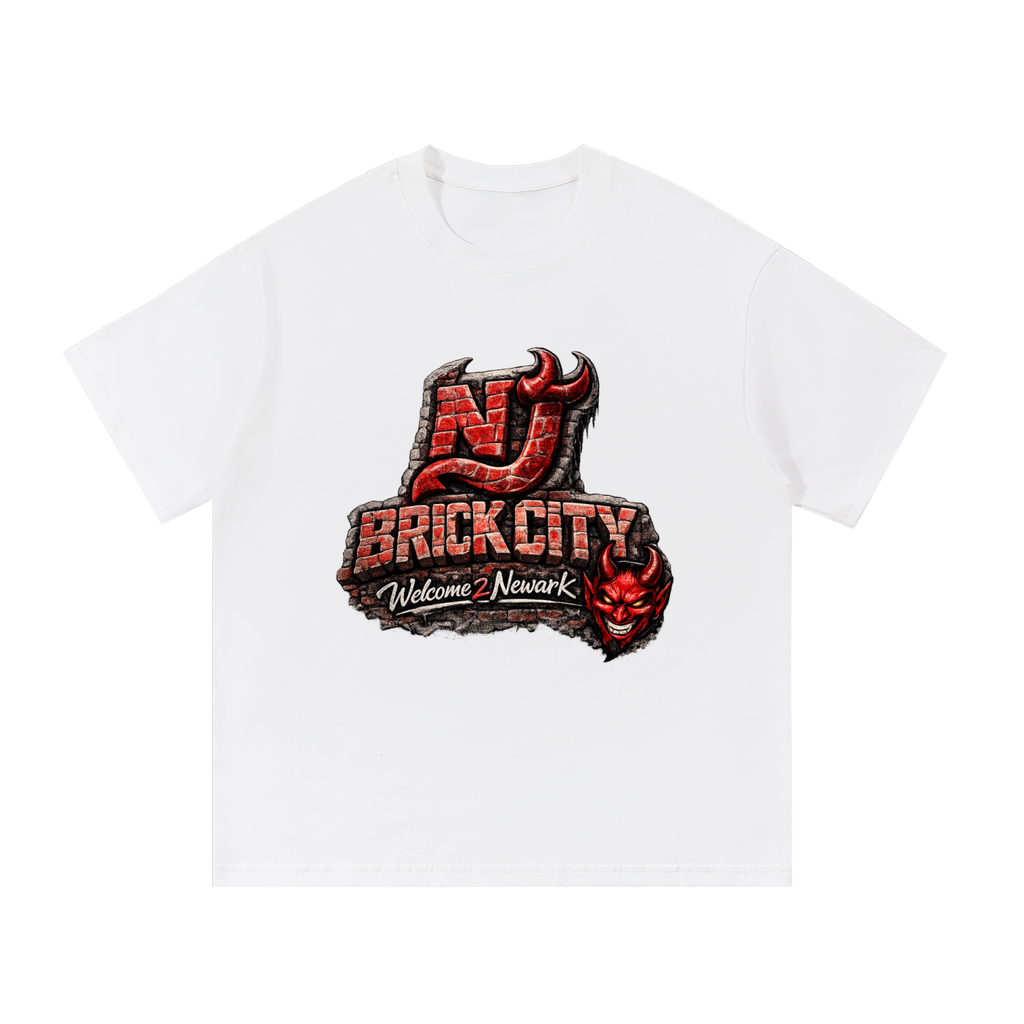 TLA NJ BRICK CITY DEVIL Essential Cotton T-Shirt