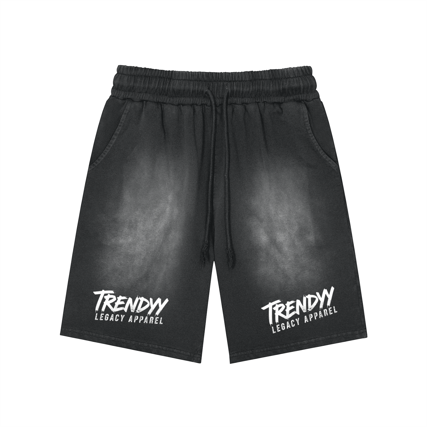 TLA Rectangle Patch Monkey Washed Shorts