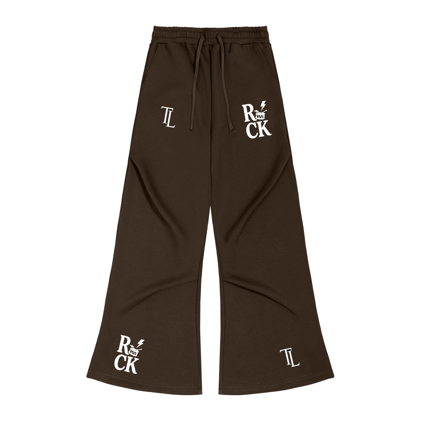 TLA “Rock” Wide Leg Drawstring Sweatpants