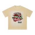 TLA POAH Unisex Sunfade Waffle Boxy T-Shirt