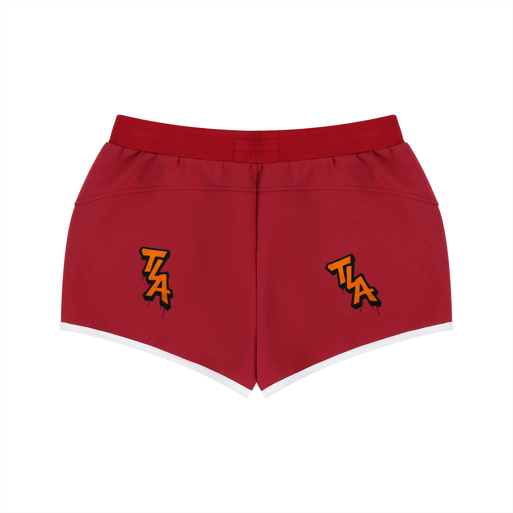 TLA Women's Retro Contrast Binding Shorts