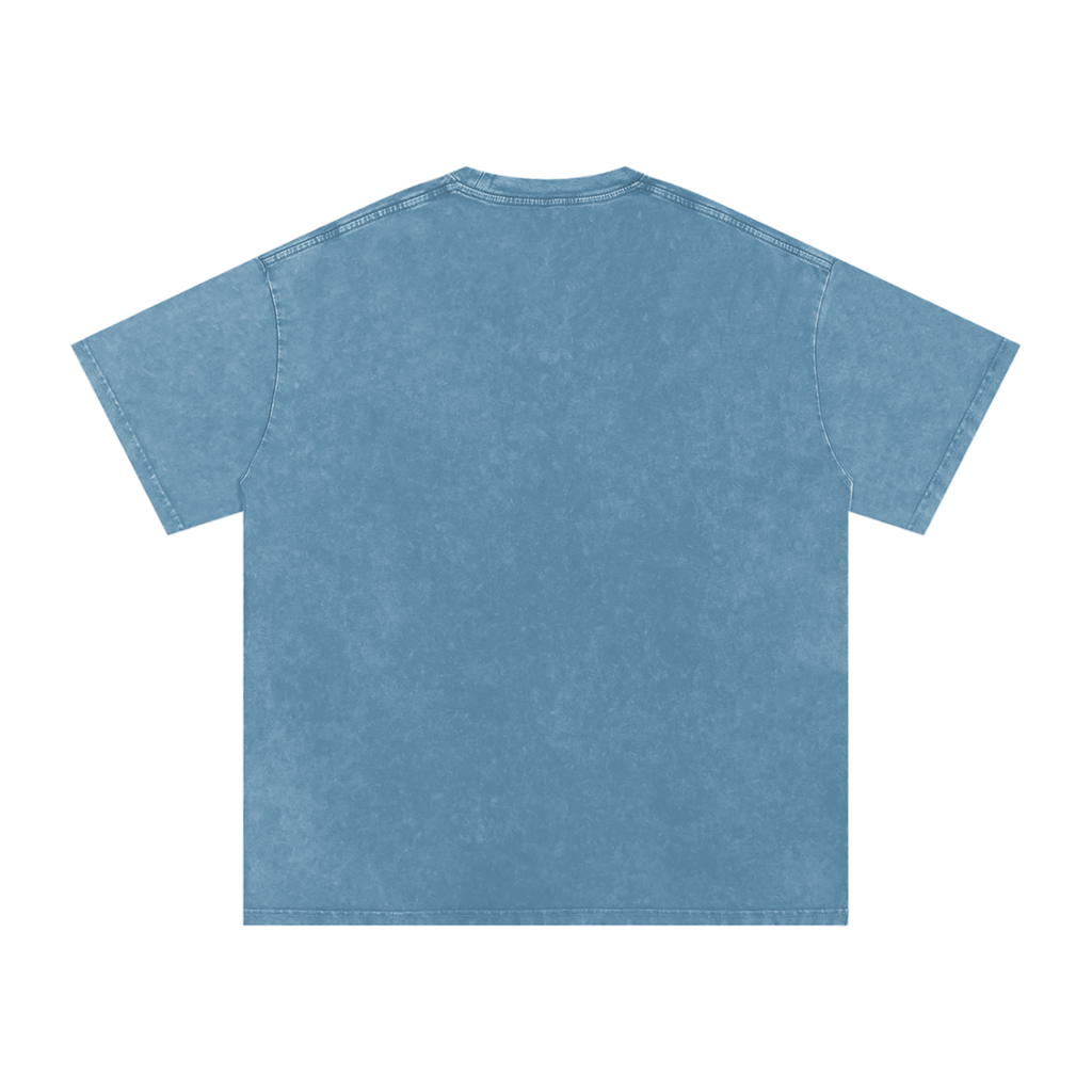 TLA “WorldWide” Snow Washed Oversized Cotton T-Shirt