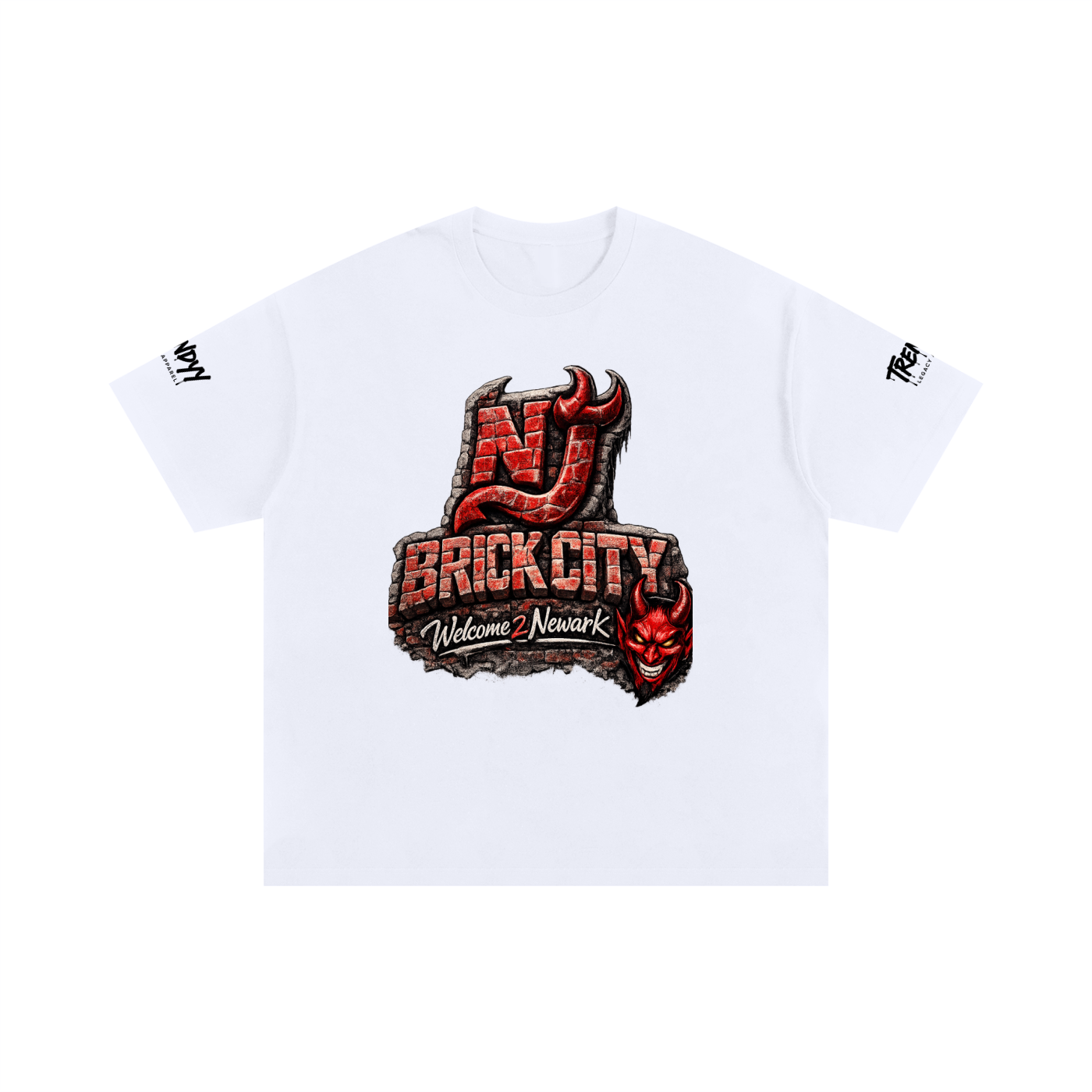 TLA NJ BRICK CITY 64 TRENDSETTER Unisex Oversized Cotton T-Shirt