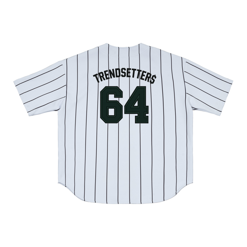 TLA “WorldWide” Pinstripe Baseball Jersey
