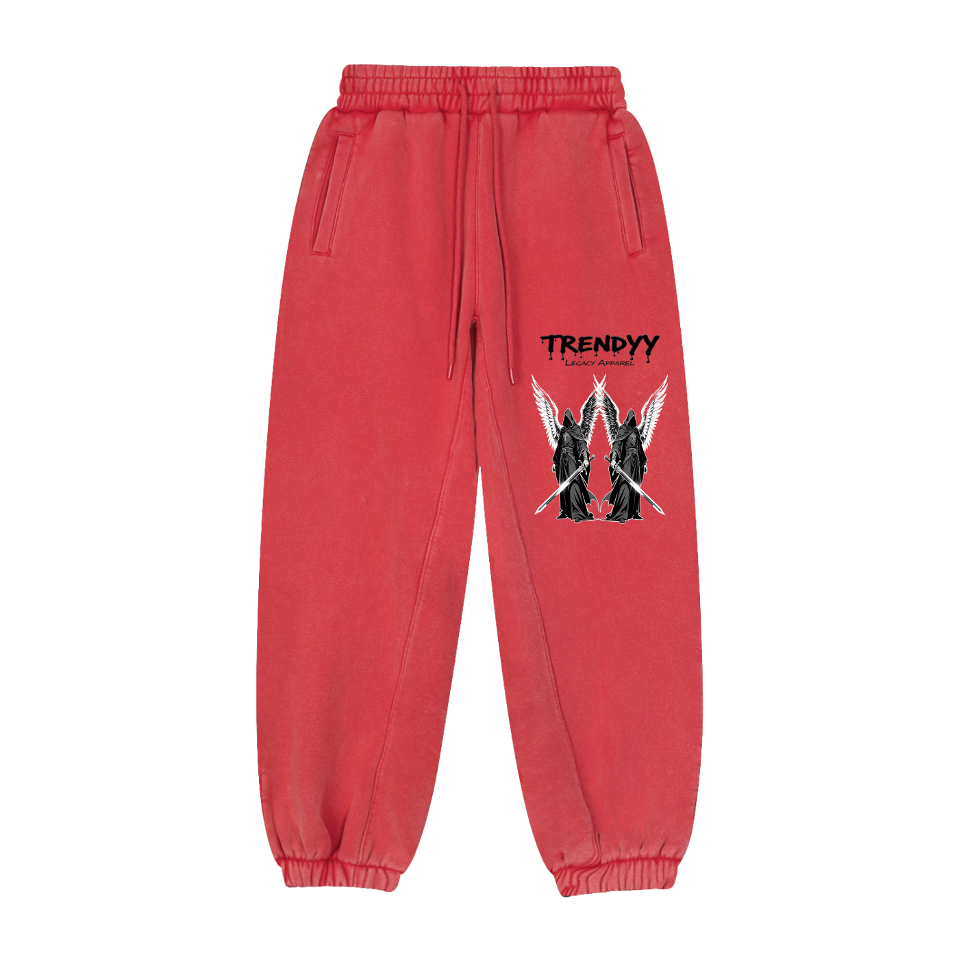 TLA “DeathWings” Fleeced Jogger Sweatpants