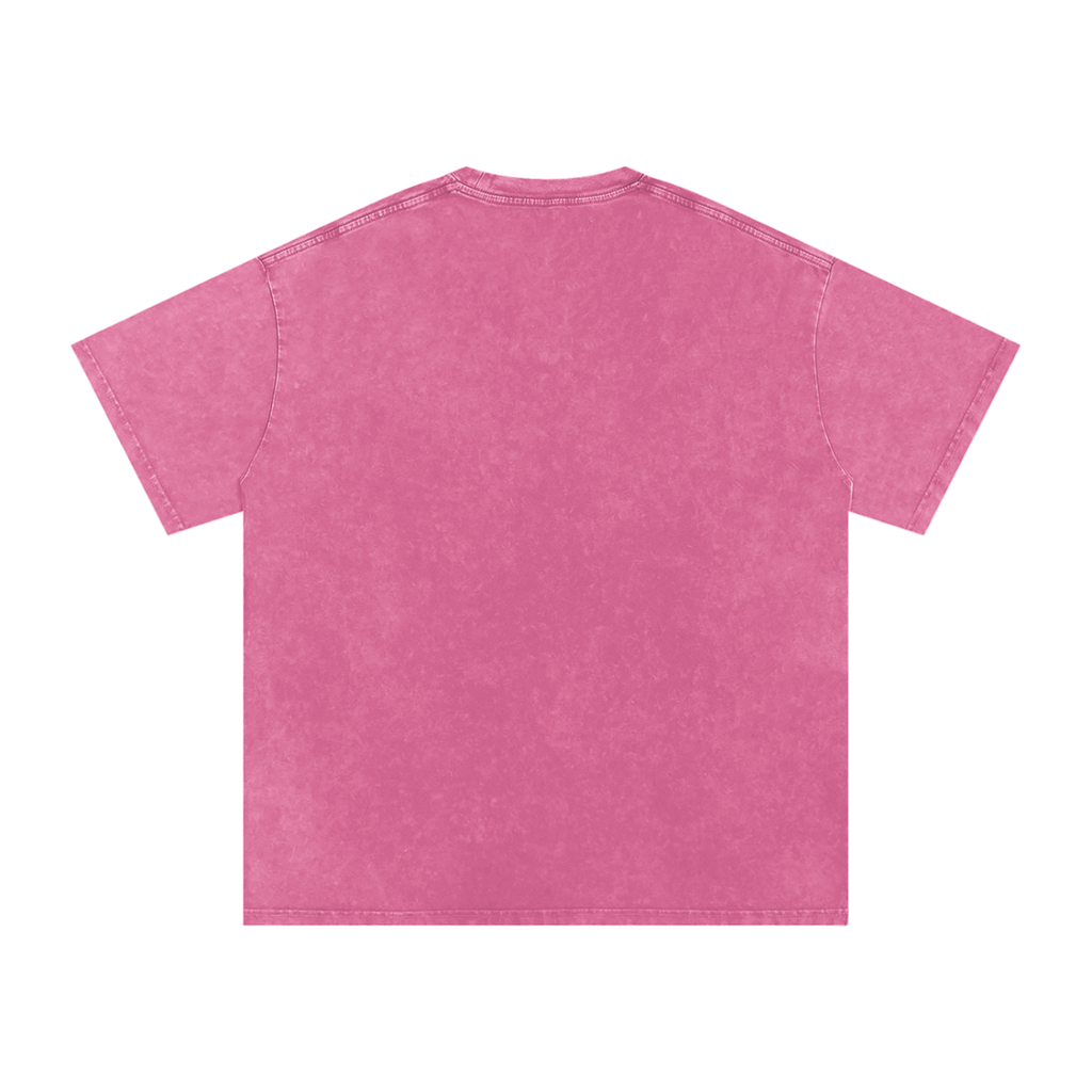 TLA “WorldWide” Snow Washed Oversized Cotton T-Shirt