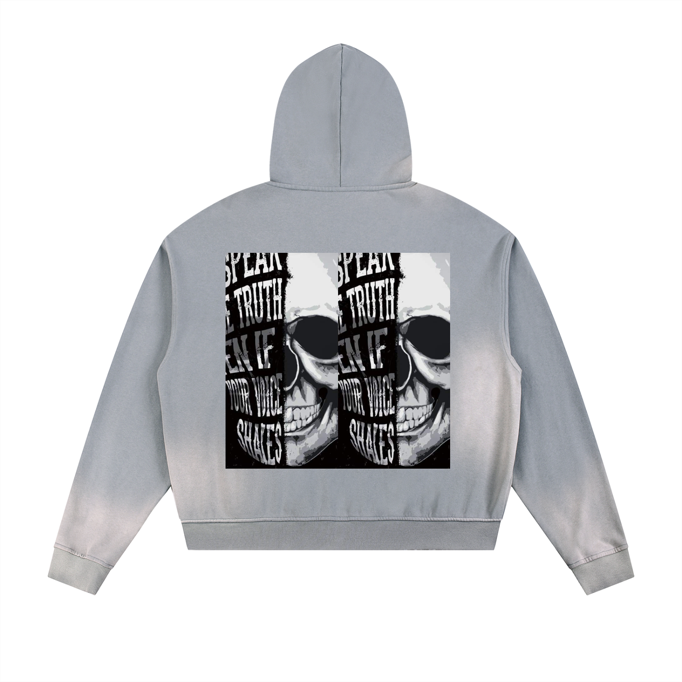 TLA Gritty Sun Fade Fleece Zip Hoodie