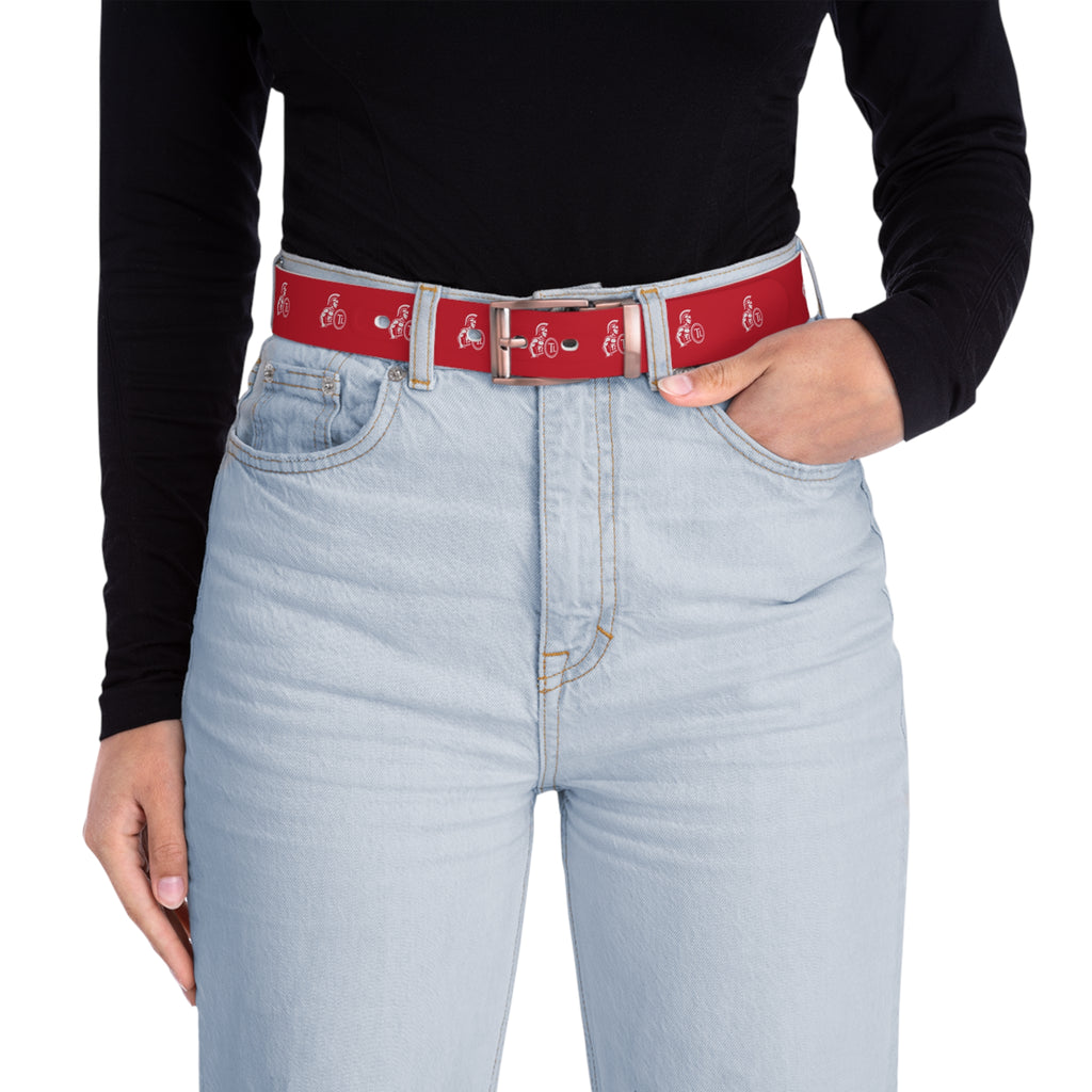 TLA “Logo man” Graphic Belt (Red)
