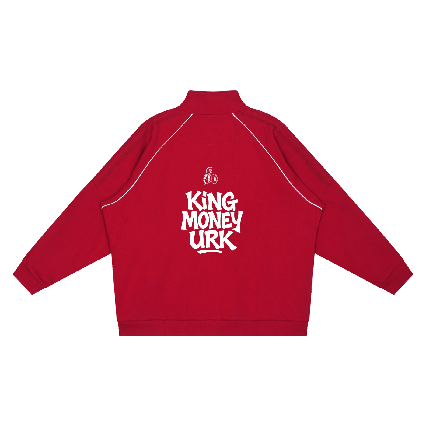 TLA Custom Reflection Striped Raglan Sleeve  Jacket