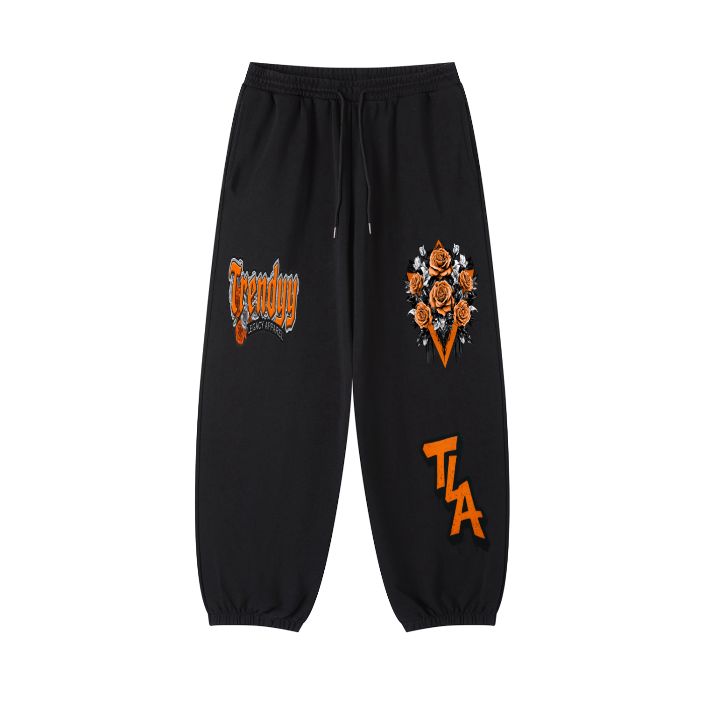 TLA “OrangeRose” Essential Jogged Sweatpants