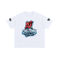 NJ CHILLTOWN COLDHEARTED Unisex Oversized Cotton T-Shirt
