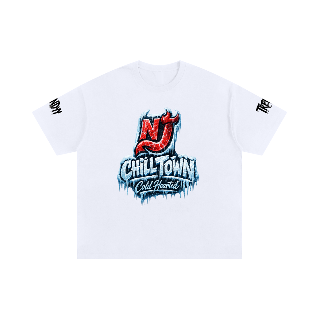 TLA NJ CHILLTOWN 64  Unisex Oversized Cotton T-Shirt