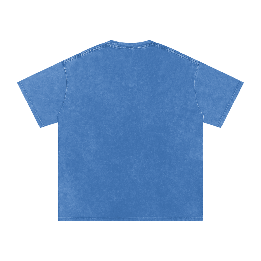 TLA “WorldWide” Snow Washed Oversized Cotton T-Shirt