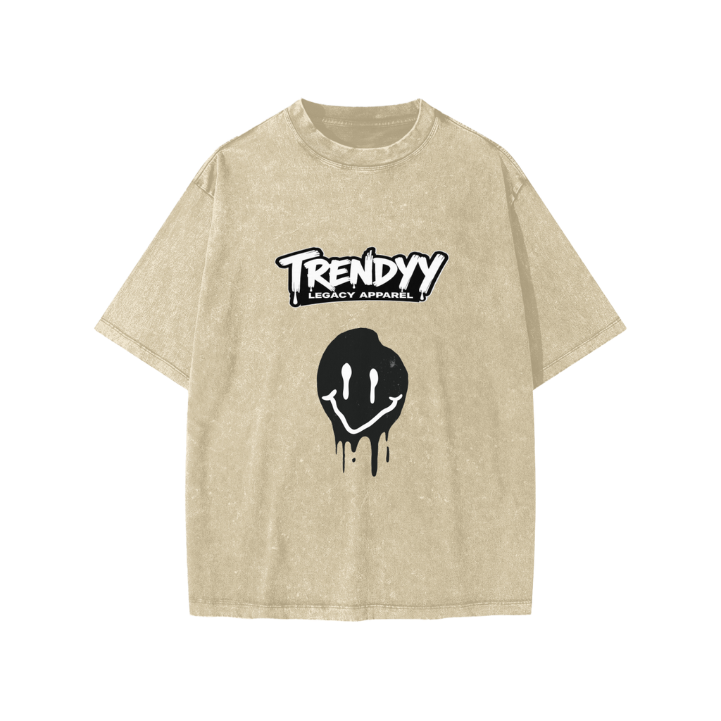 TLA “Smiley Ooze” Snow Washed Kids' T-Shirt