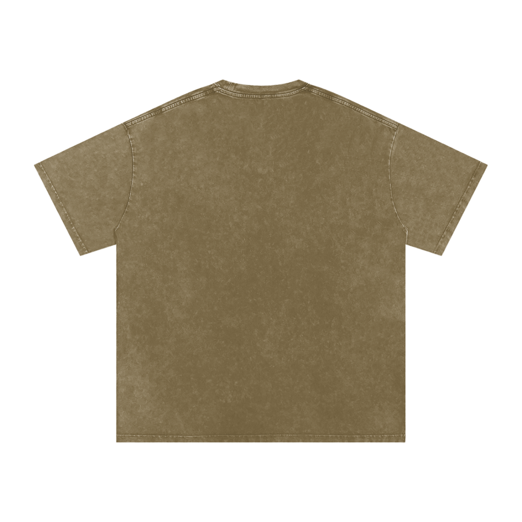TLA “WorldWide” Snow Washed Oversized Cotton T-Shirt