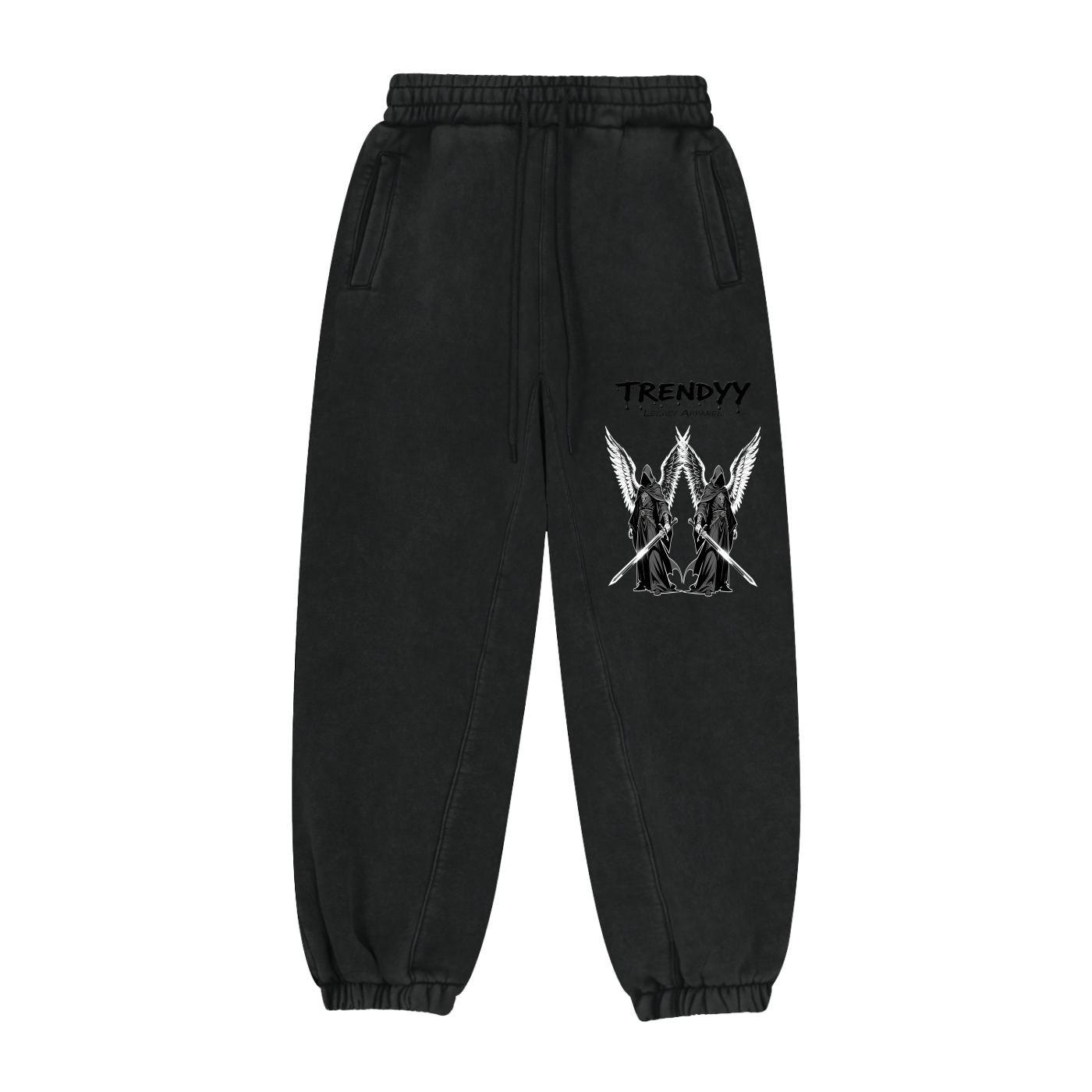 TLA “DeathWings” Fleeced Jogger Sweatpants