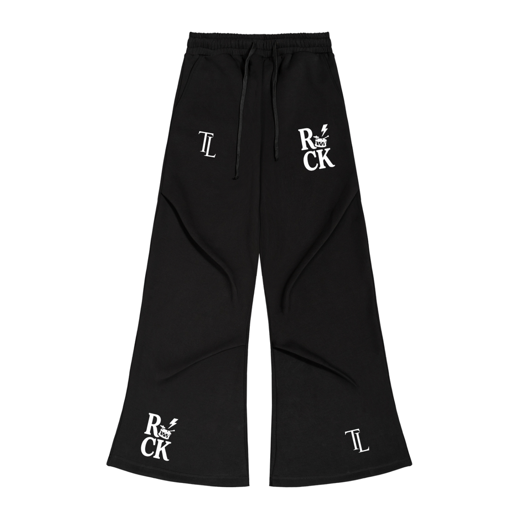 TLA “Rock” Wide Leg Drawstring Sweatpants