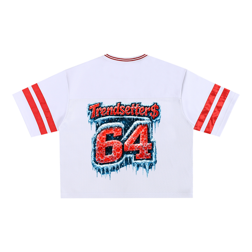 Taped Mesh Boxy T-Shirt