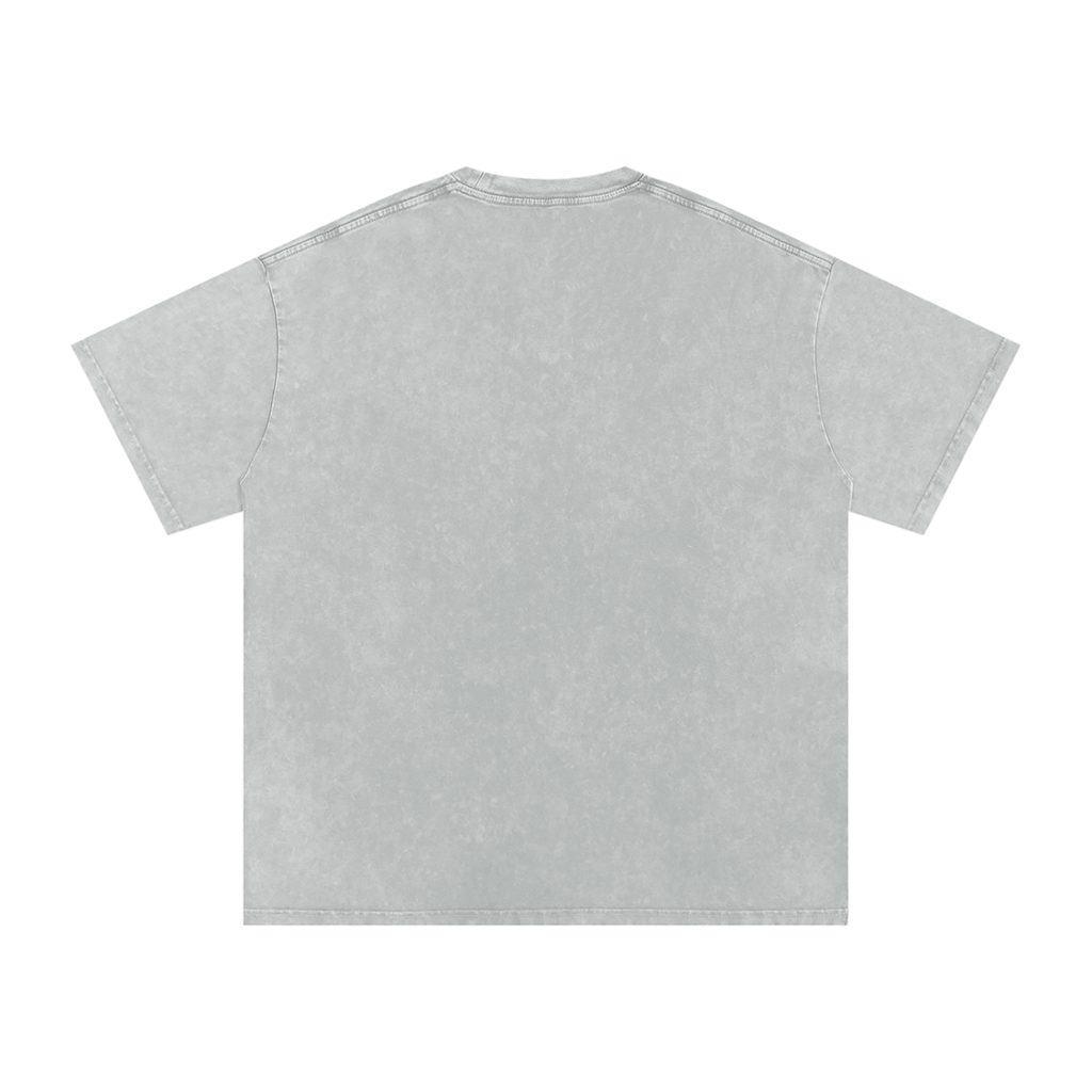 TLA “WorldWide” Snow Washed Oversized Cotton T-Shirt
