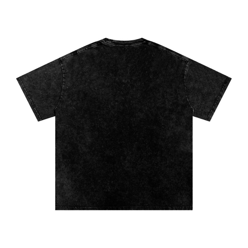 TLA “WorldWide” Snow Washed Oversized Cotton T-Shirt