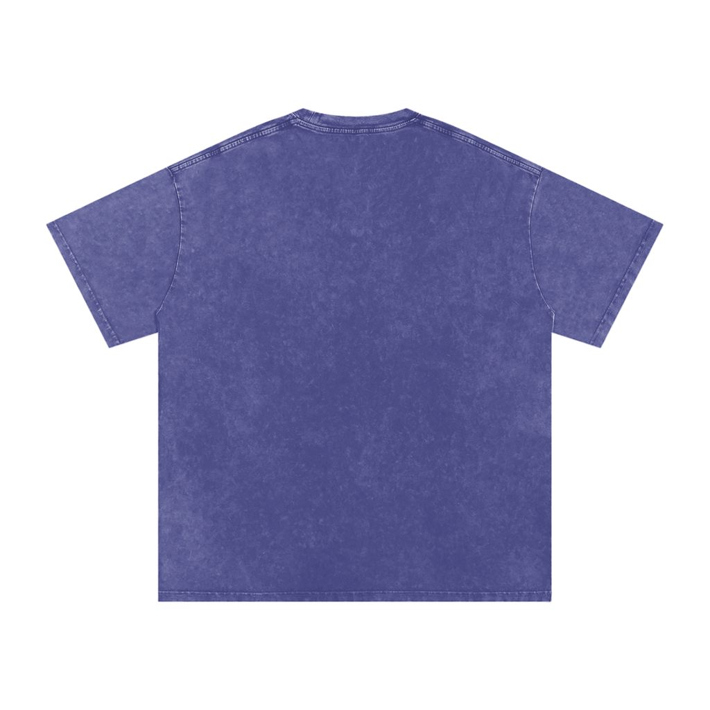 TLA “WorldWide” Snow Washed Oversized Cotton T-Shirt
