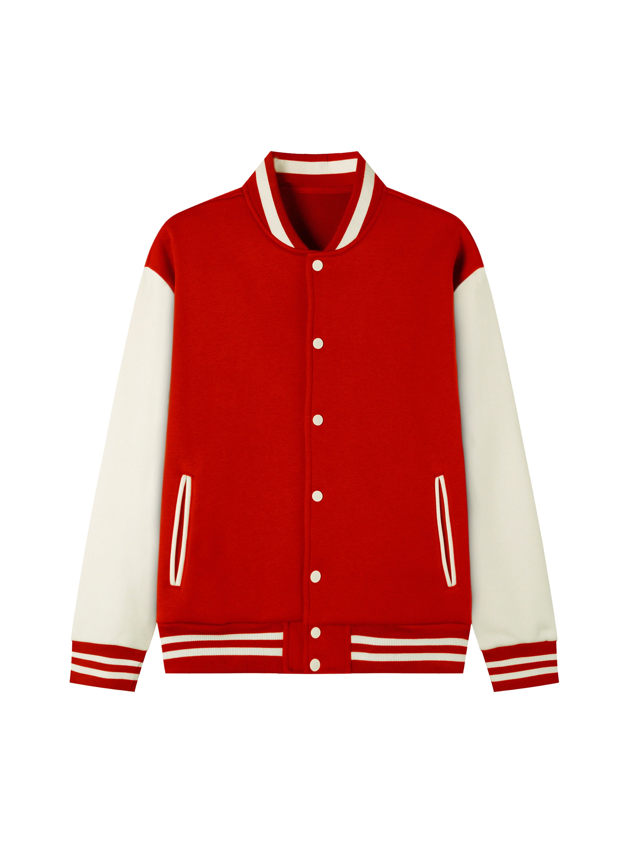 TLA BRICK CITY NEWARK Two-Tone Fleeced Varsity Jacket